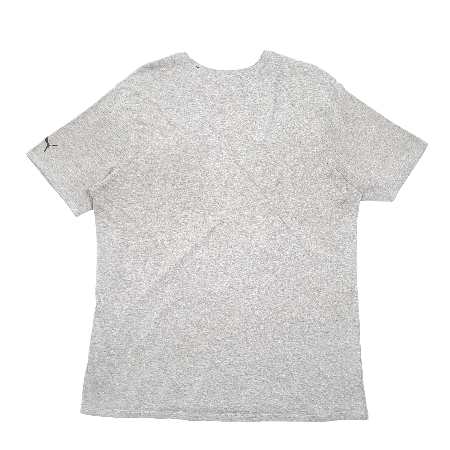 Puma Short Sleeve T Shirt Grey