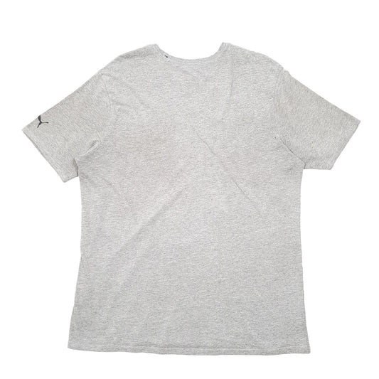 Puma Short Sleeve T Shirt Grey