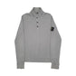 Stone Island Quarter Zip M Grey