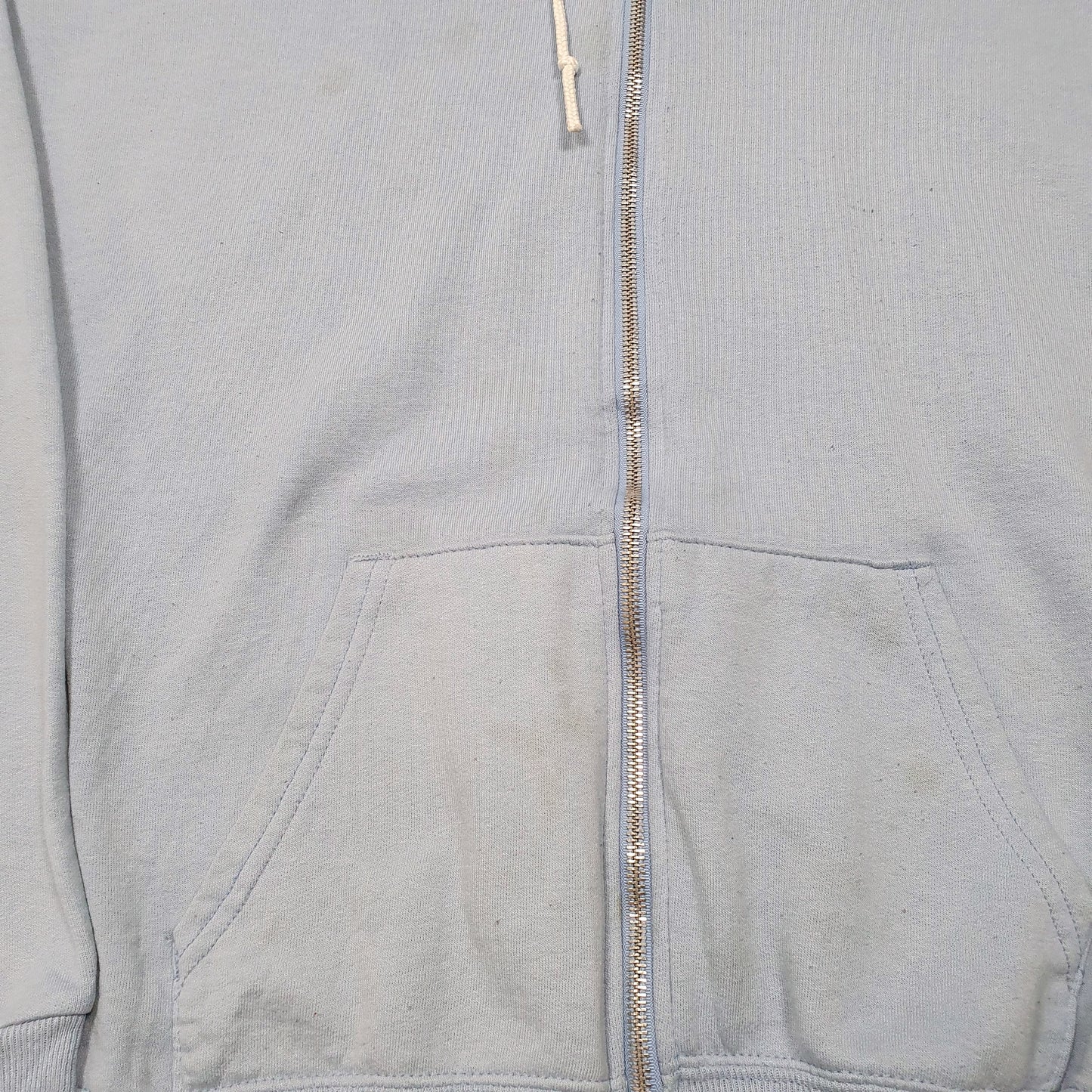 Mens Blue Champion Hoodie Full Zip Jumper