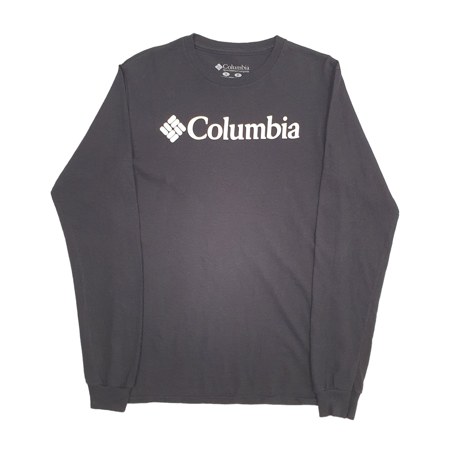 Mens Black Columbia Sportswear  Long Sleeve T Shirt