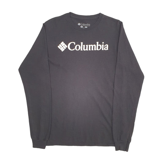 Mens Black Columbia Sportswear  Long Sleeve T Shirt