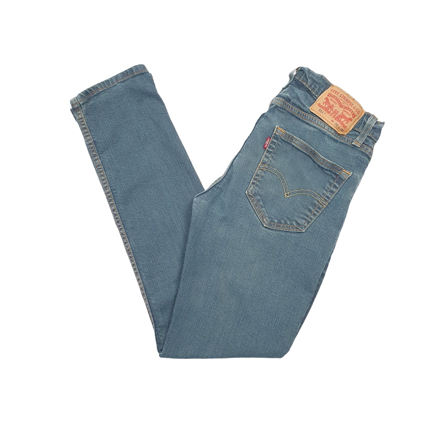 Levis 511 Slim Fit Stretch Jeans W30 L29 Blue