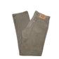 Mens Brown Levis 752 Corduroy Trousers
