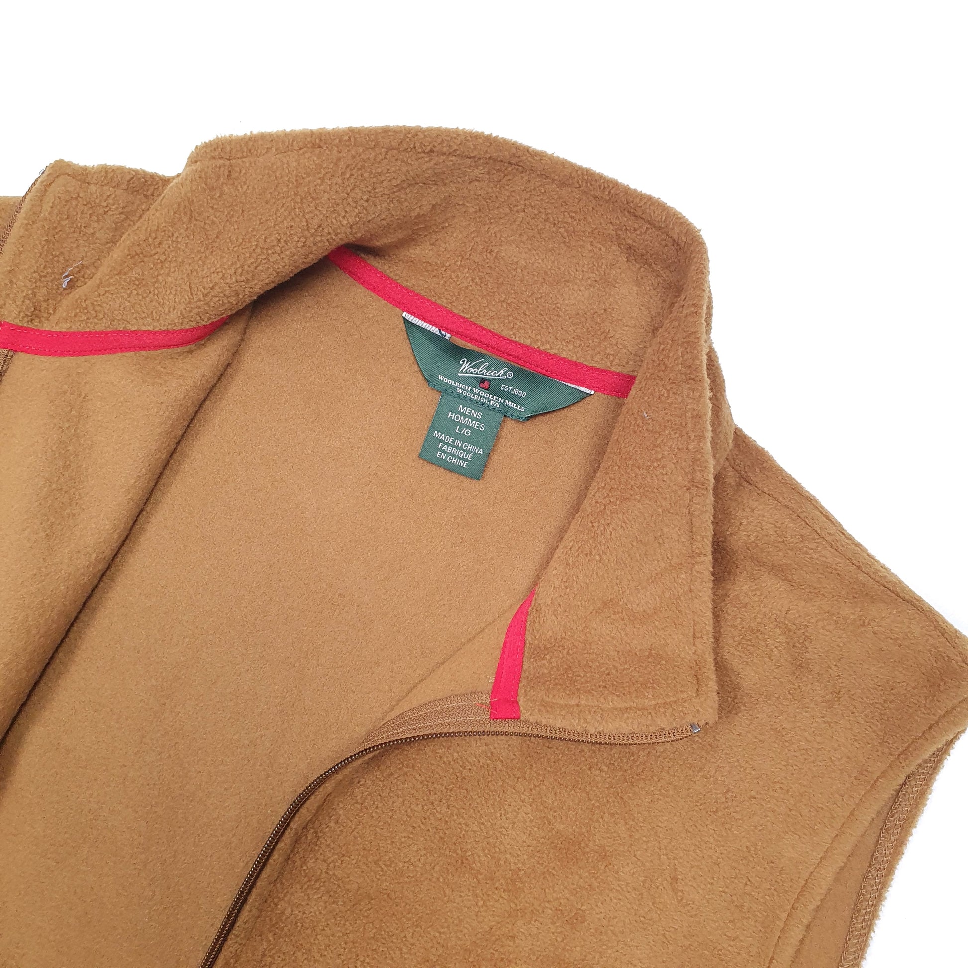 Woolrich Gilet Fleece L Brown