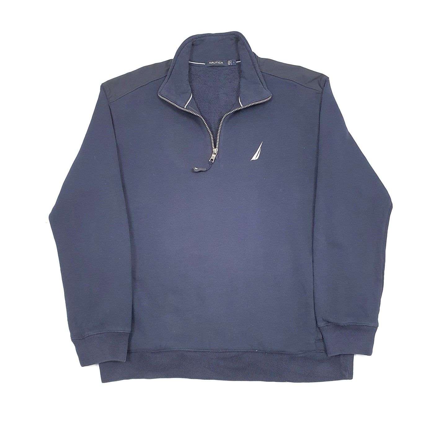 Nautica Quarter Zip L Navy