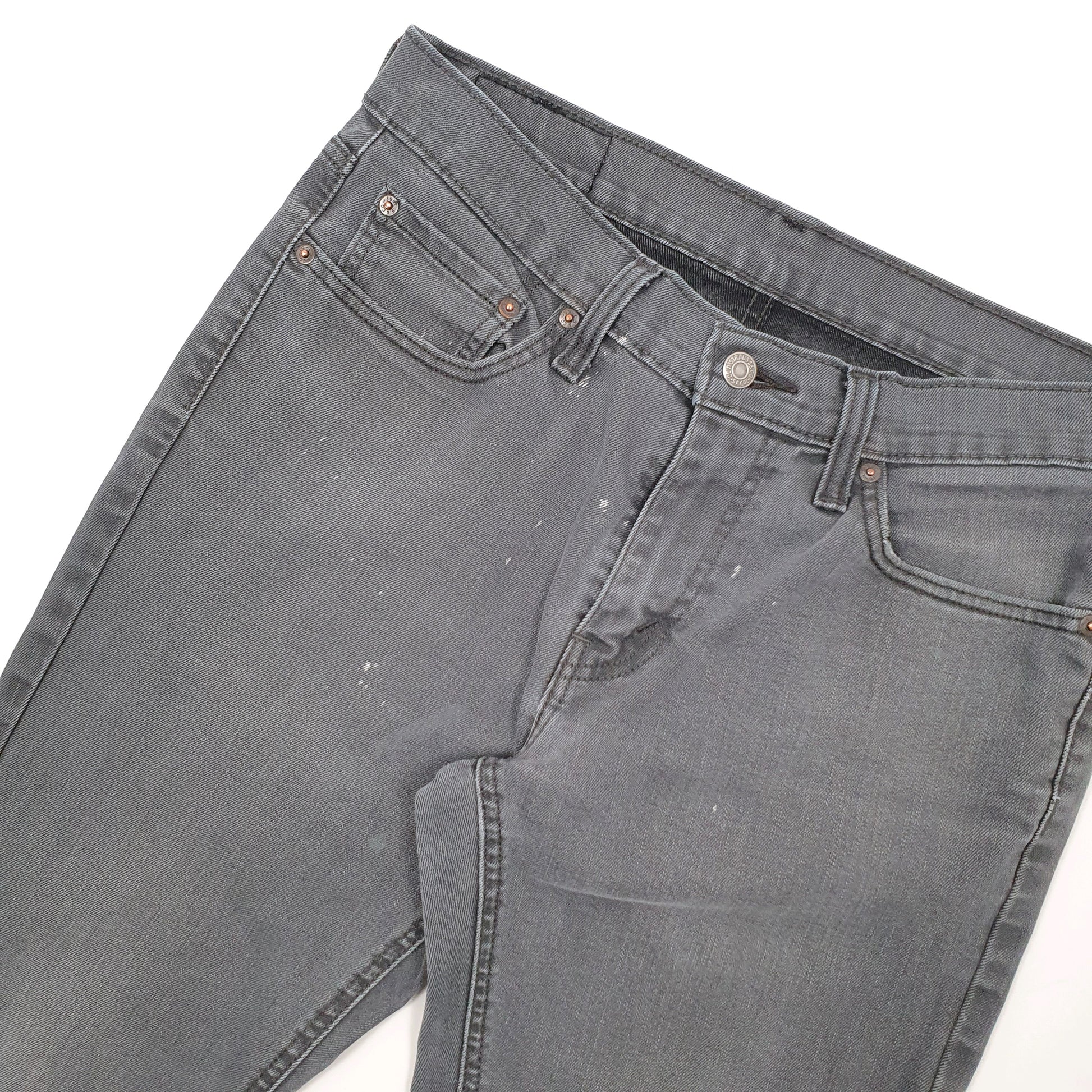 Levis 541 Tapered Fit Jeans W31 L30 Grey