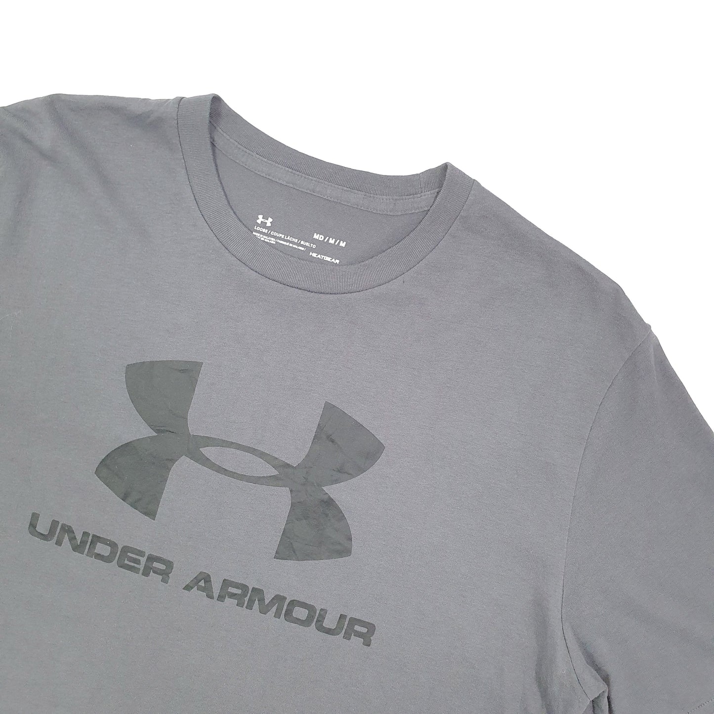 Under Armour Short Sleeve T Shirt Grey