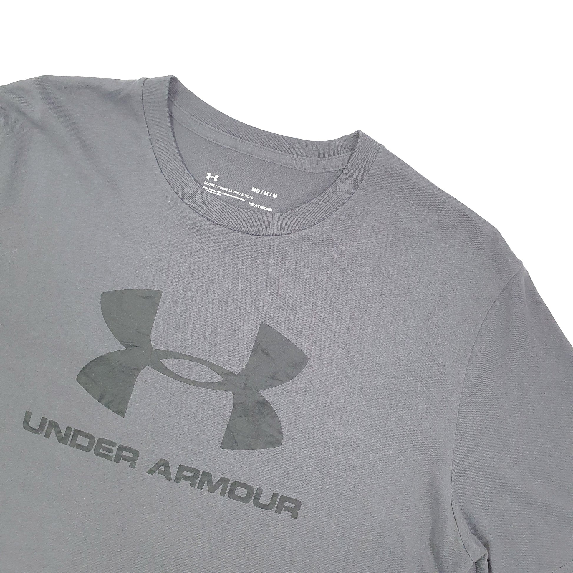 Under Armour Short Sleeve T Shirt Grey