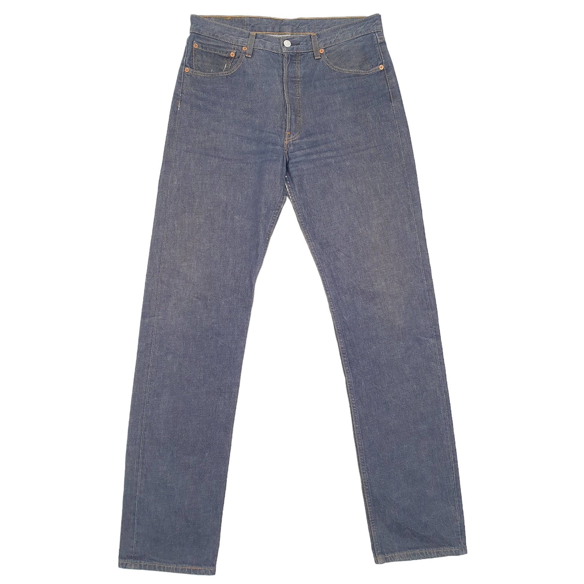 Mens Blue Levis  501 JeansW33 L36