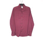 Dolce & Gabbana Long Sleeve Regular Fit Striped Shirt Burgundy
