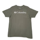 Mens Khaki Columbia Sportswear  Short Sleeve T Shirt