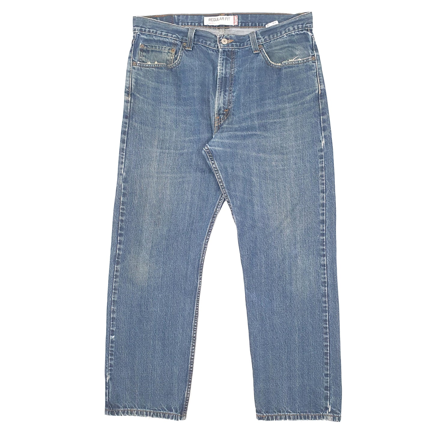 Levis 505 Regular Fit Jeans W36 L30 Blue