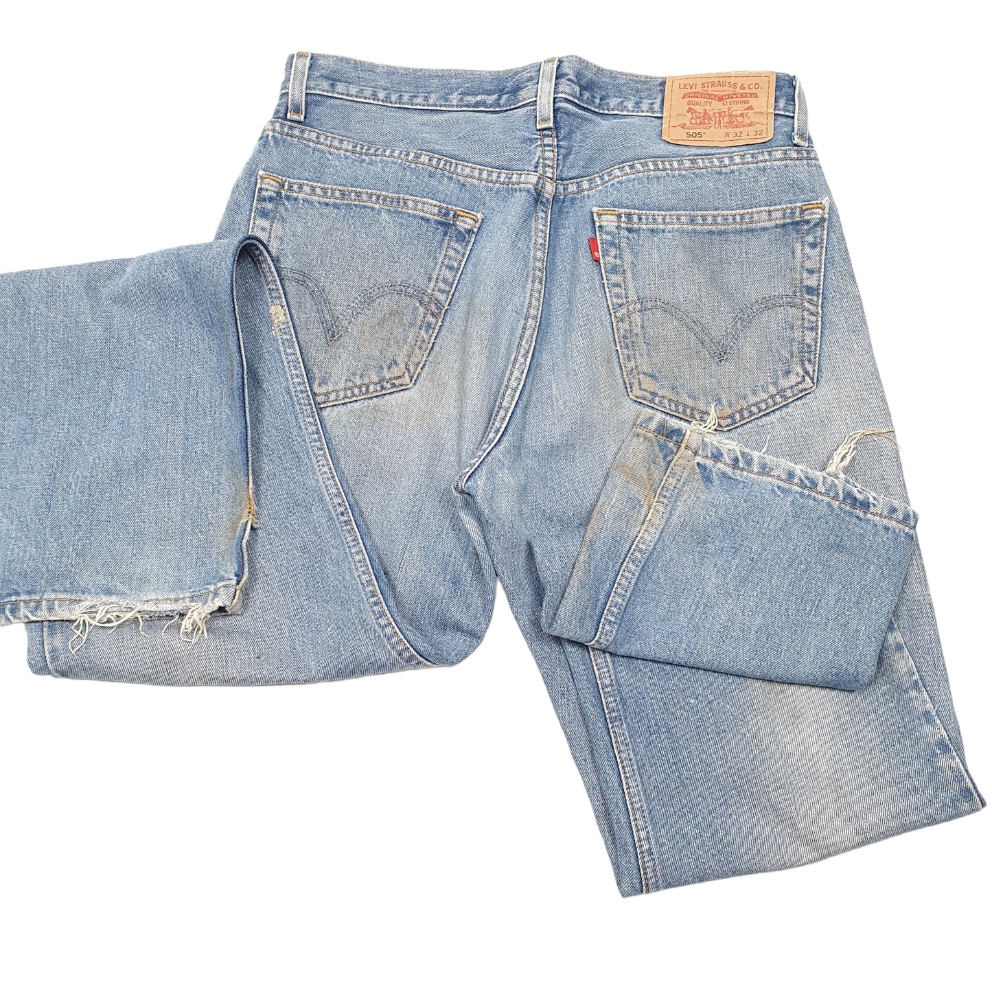 Mens Blue Levis  505 JeansW32 L32