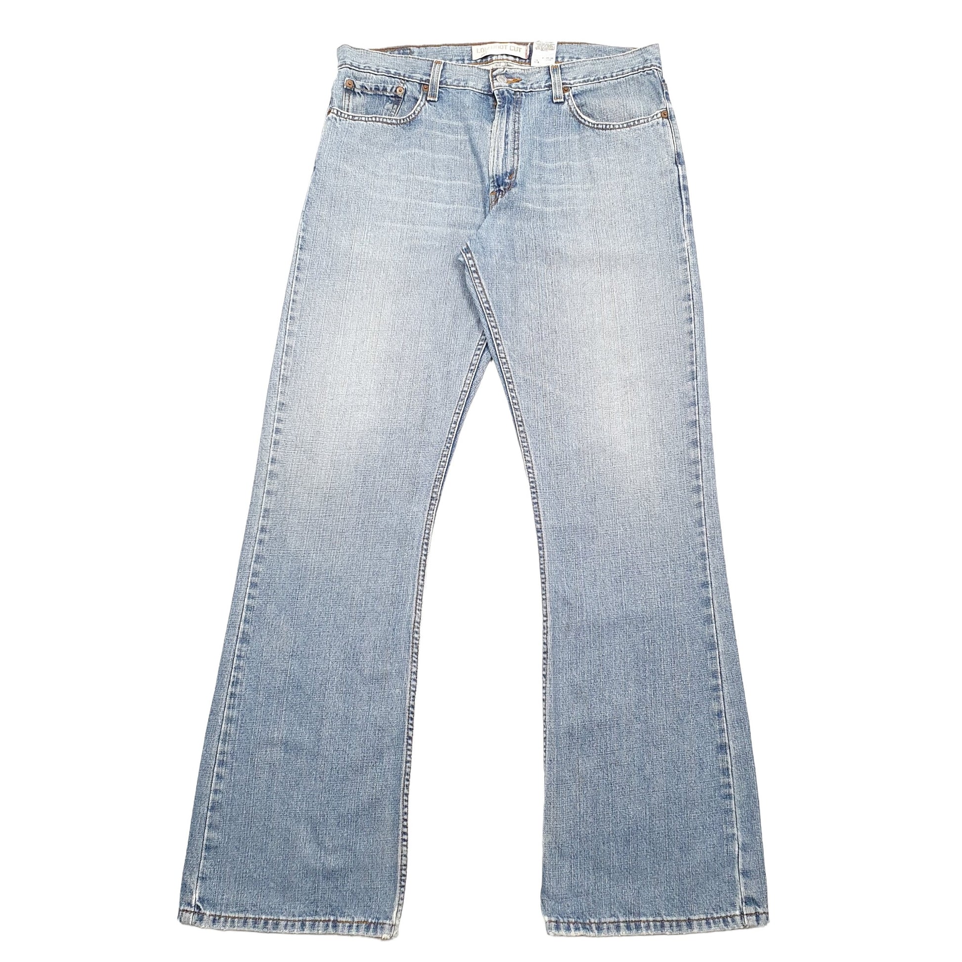 Levis 527 Bootcut Fit Jeans W34 L32 Blue