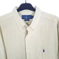 Ralph Lauren Short Sleeve Blake Fit Linen Shirt Yellow