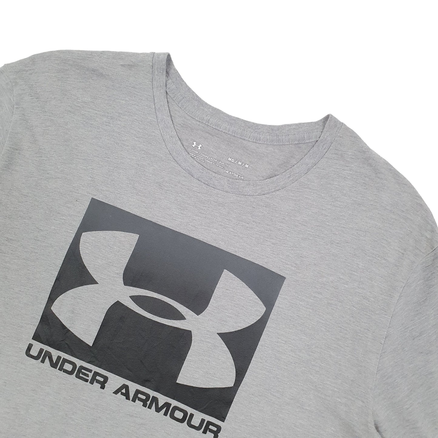 Under Armour Short Sleeve T Shirt Grey