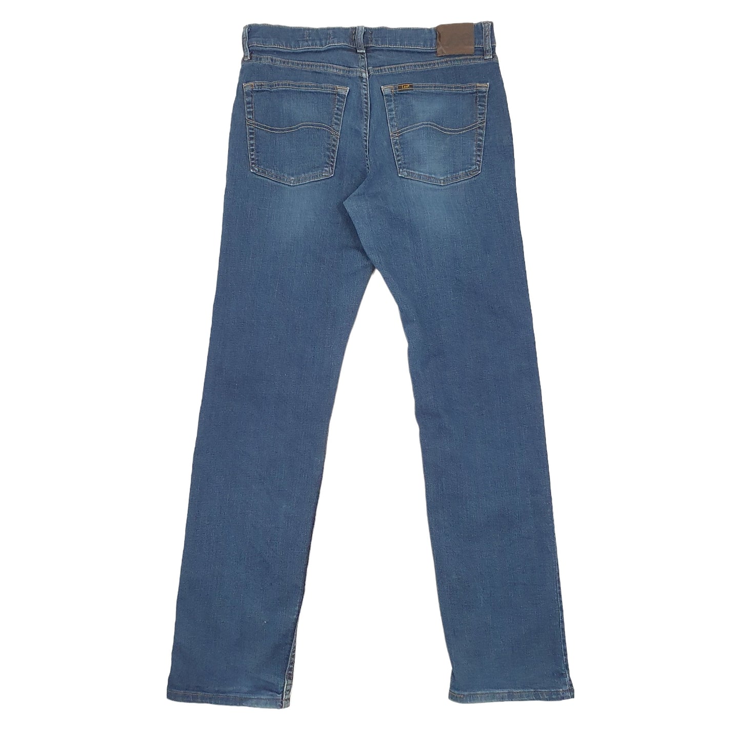 Lee Casual Straight Fit Stretch Classic Jeans W32 L31 Blue