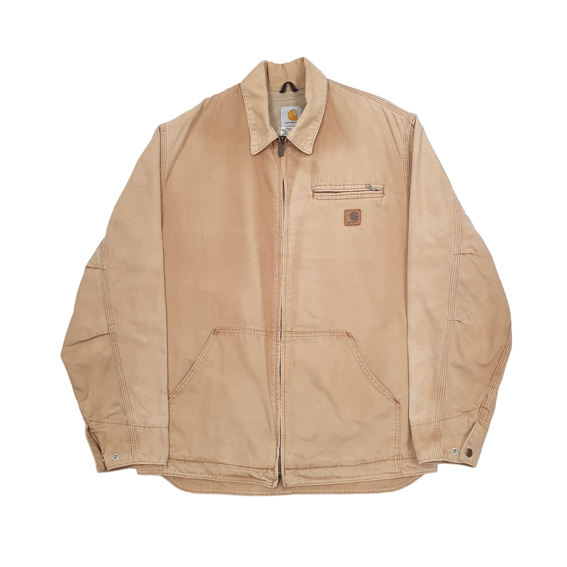 Mens Carhartt Detroit Workwear Hamilton Jacket Tan