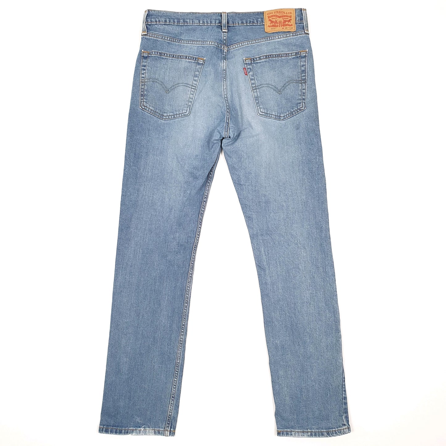 Levis 513 Slim Fit Jeans W33 L31 Blue