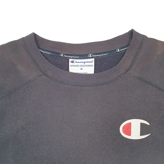 Mens Navy Champion  Crewneck Jumper