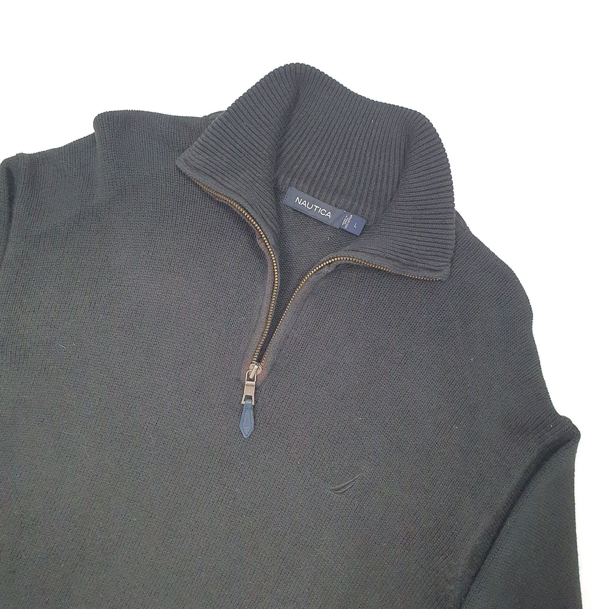 Nautica Quarter Zip L Black