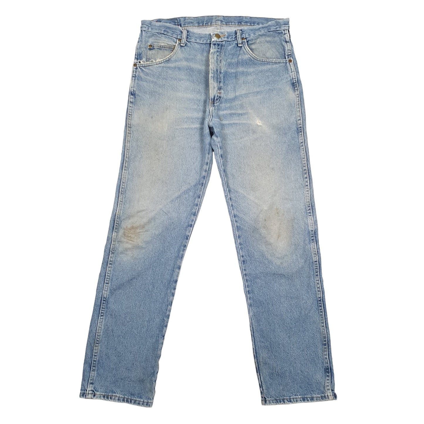 Wrangler Regular Straight Fit Jeans W35 L32 Blue