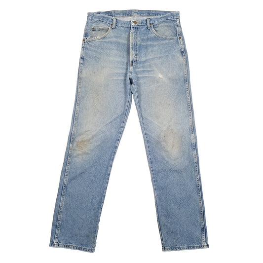 Wrangler Regular Straight Fit Jeans W35 L32 Blue