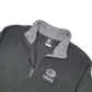 NFL Greenbay Packers American Football Quarter Zip Fleece M Black