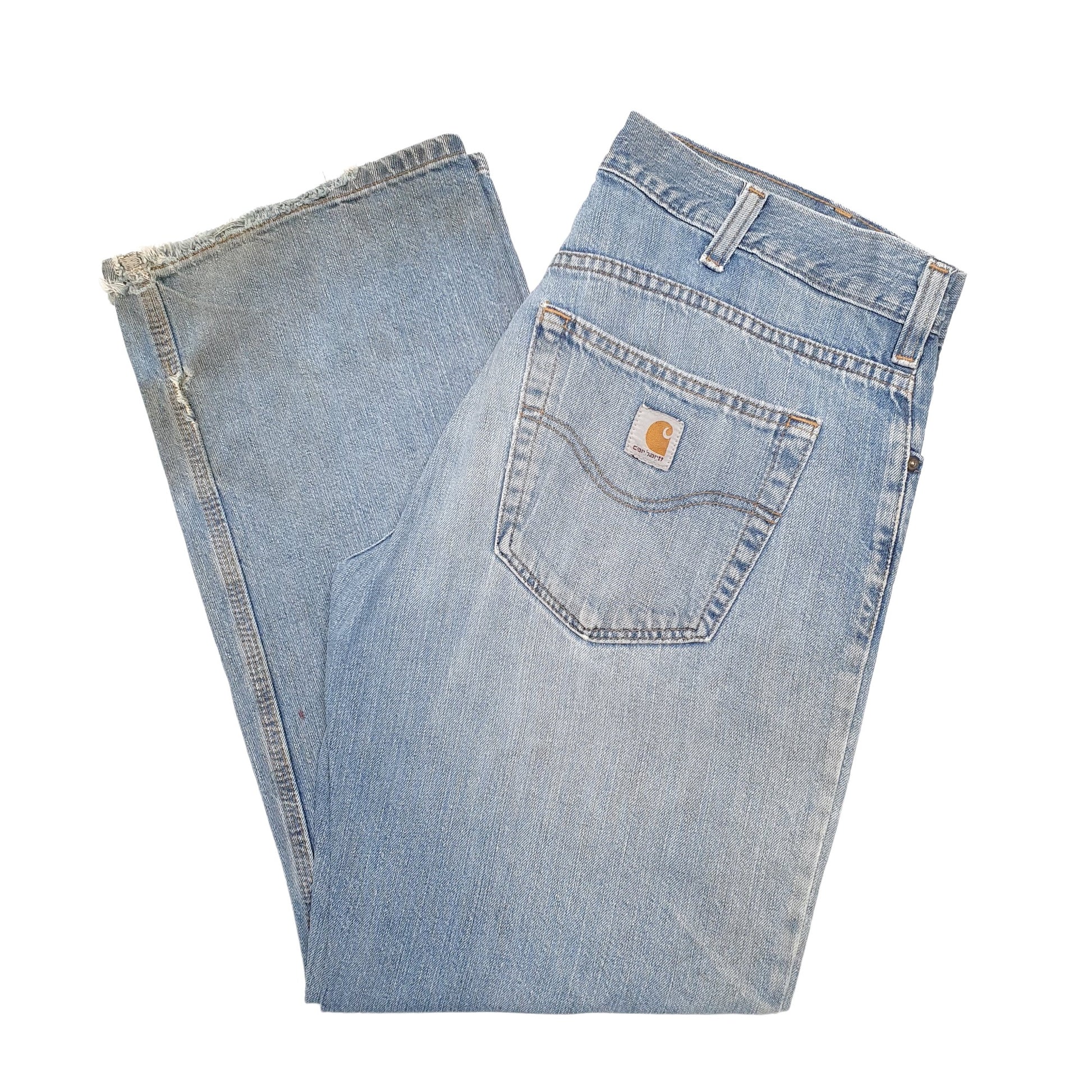 Mens Blue Carhartt  Carpenter JeansW37 L30