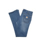 Carhartt Regular Bootcut Fit Jeans UK14 Blue