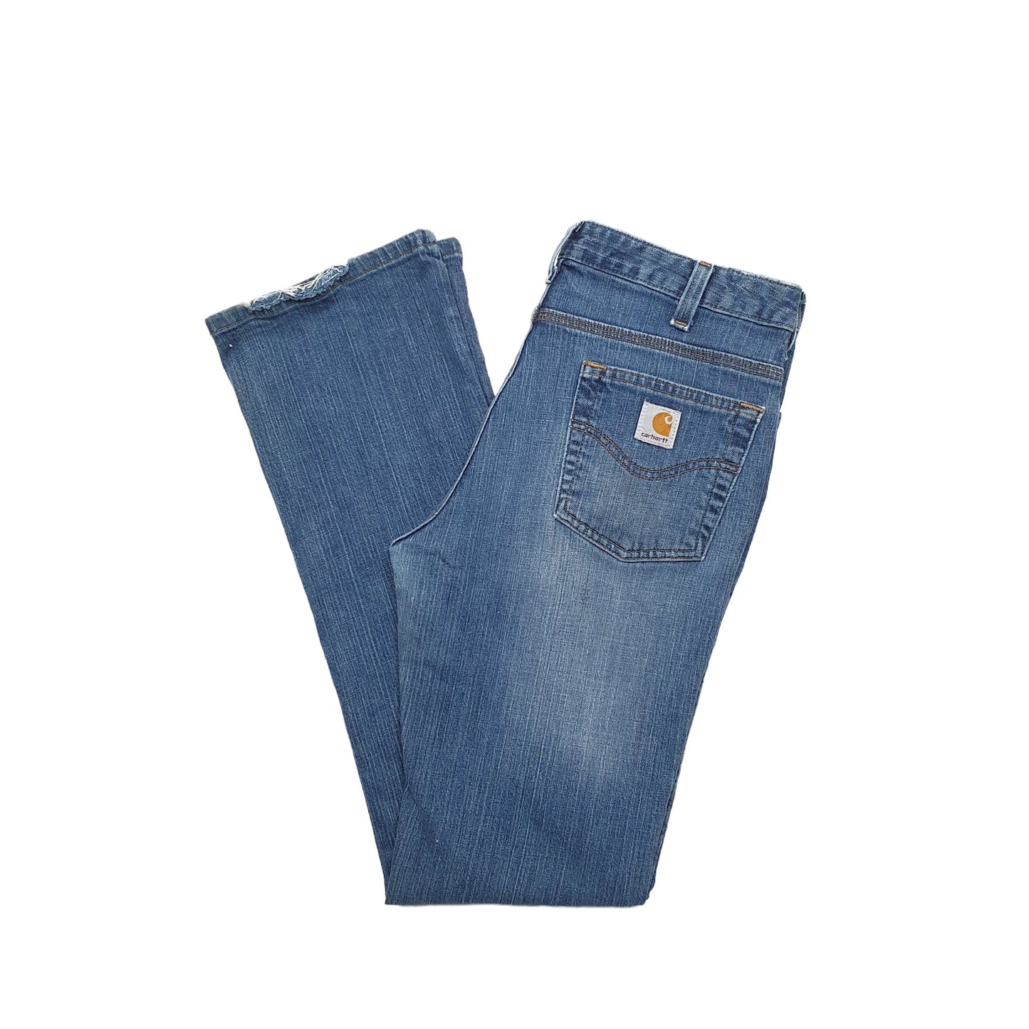 Carhartt Regular Bootcut Fit Jeans UK14 Blue