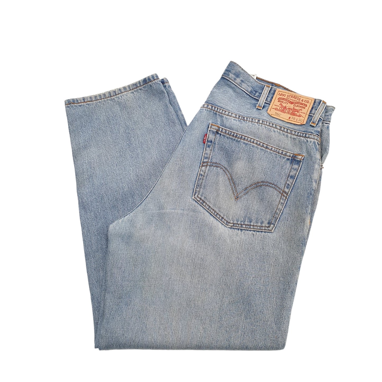 Mens Blue Levis  560 JeansW38 L30