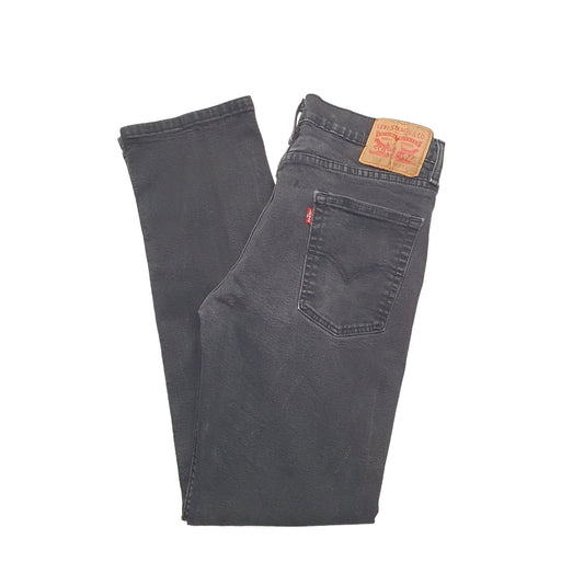 Levis 514 Straight Fit Jeans W32 L32 Black
