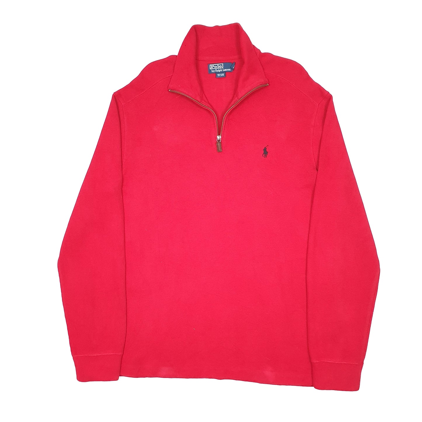 Polo Ralph Lauren Quarter Zip XL Red