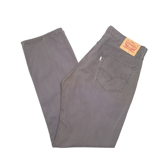 Mens Grey Levis  505 JeansW34 L32