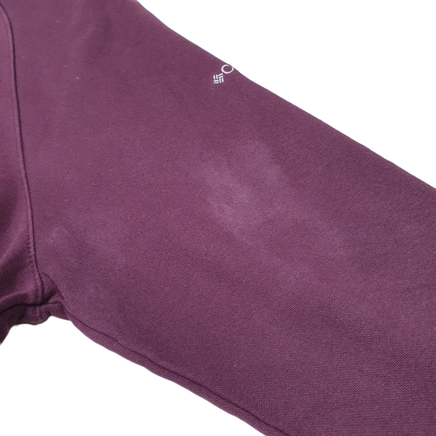 Womens Burgundy Columbia  Crewneck Jumper