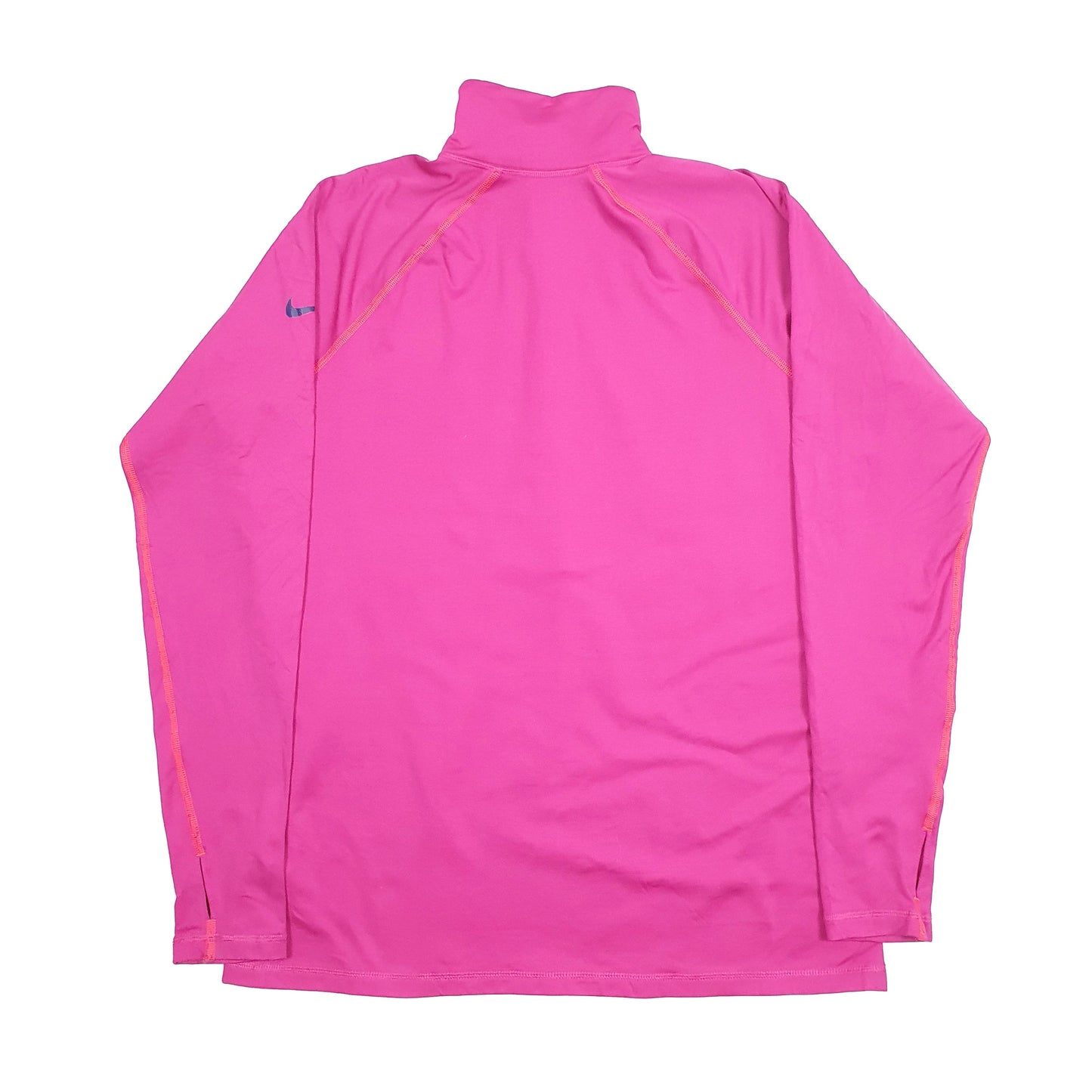 Nike Pro Dri Fit Quarter Zip XL Pink