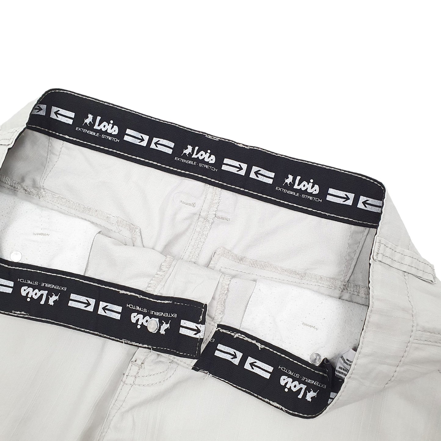 Mens Grey Lois  Cargo Shorts