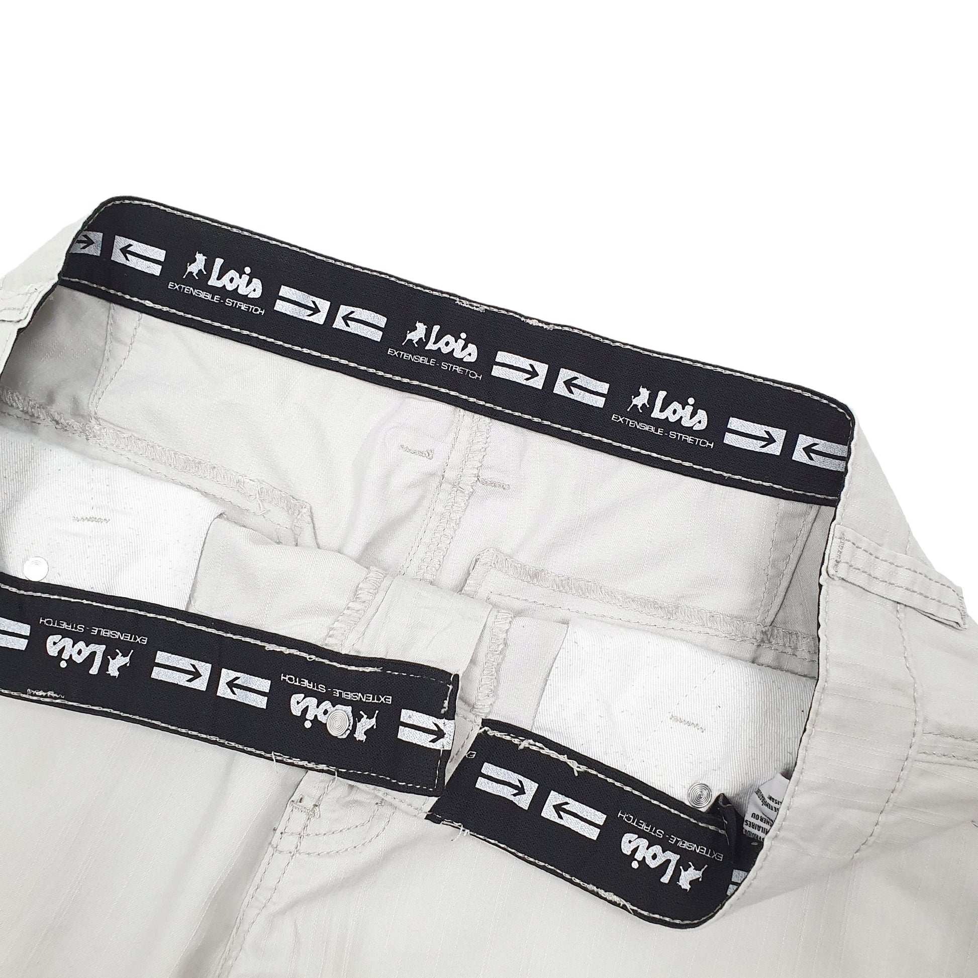 Mens Grey Lois  Cargo Shorts