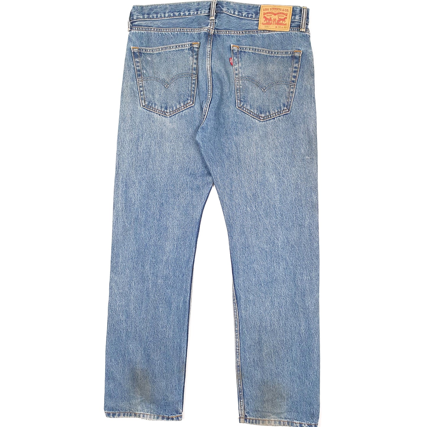 Mens Blue Levis  505 JeansW36 L32