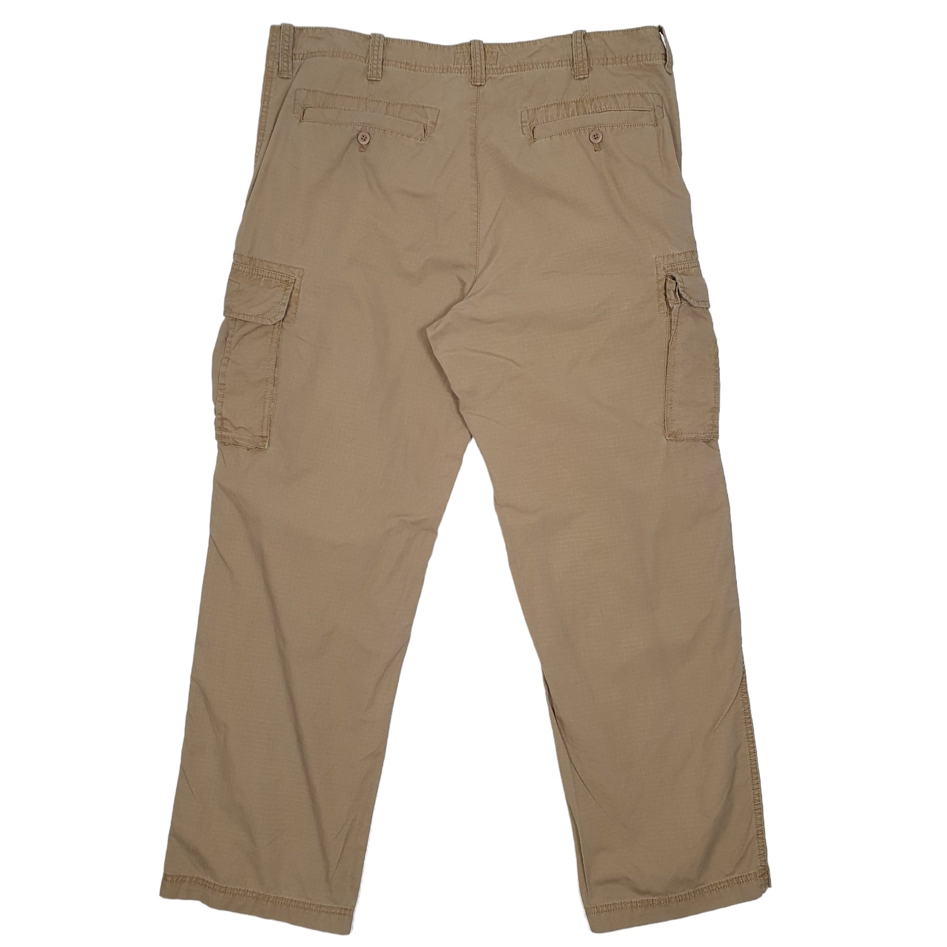 Mens Tan GH Bass Combat Pants Cargo Trousers