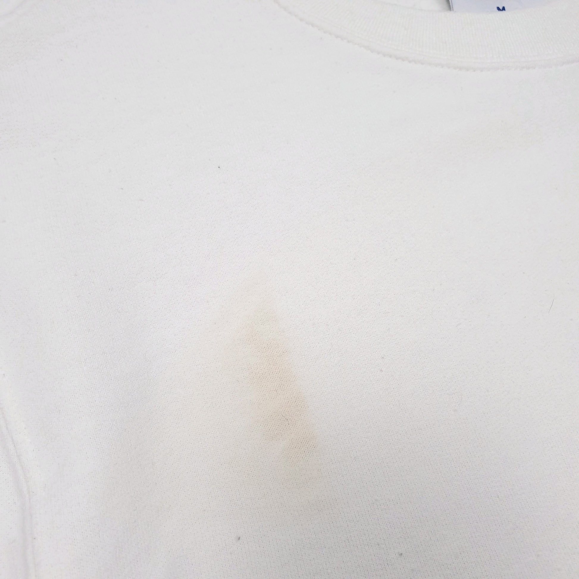 Mens White Champion  Crewneck Jumper