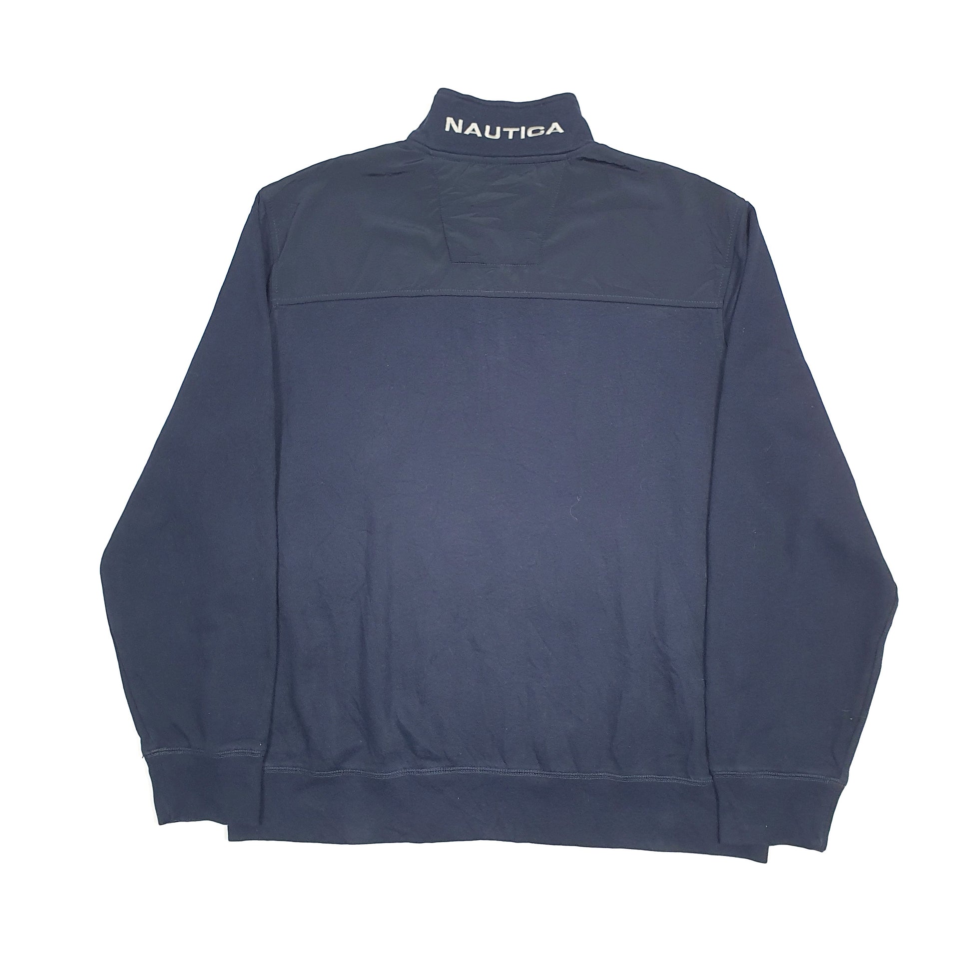 Nautica Quarter Zip XL Navy