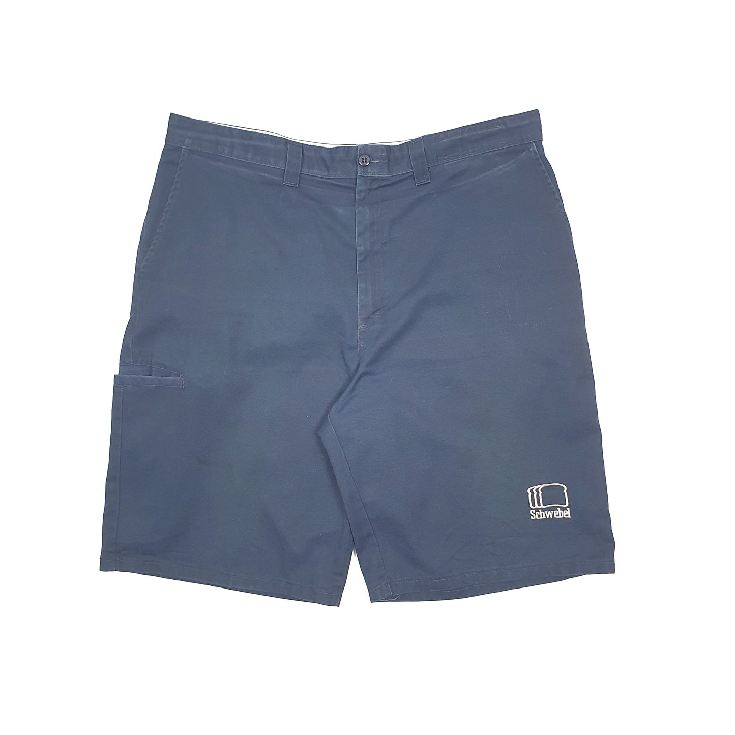 Dickies Navy Chino Shorts W38 Navy