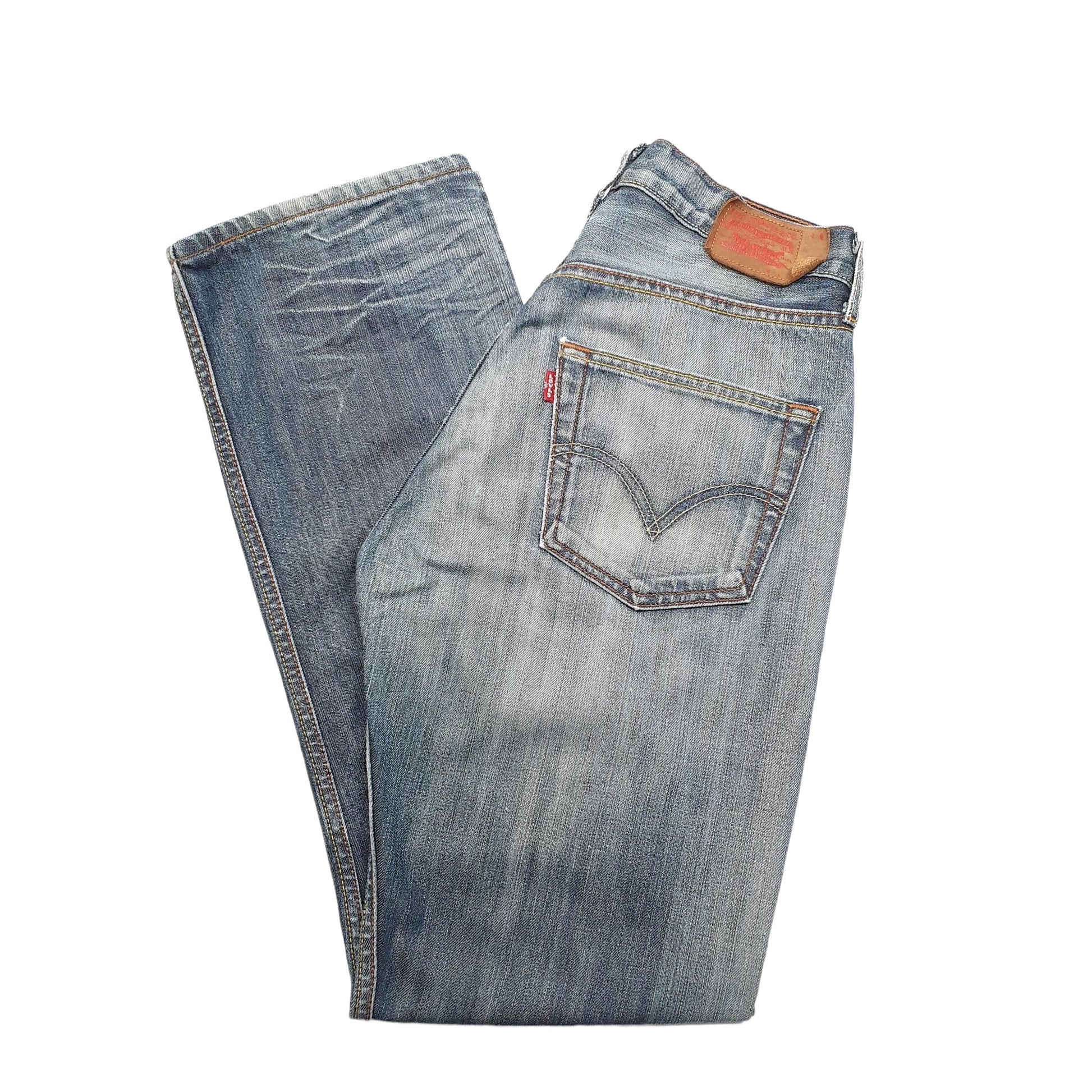 Levis Straight Regular Fit Jeans W29 L31 Blue