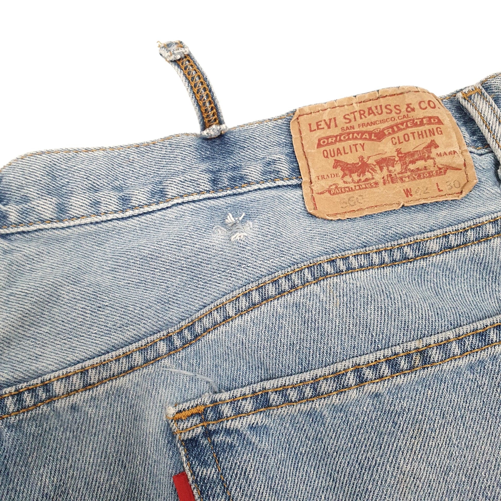 Levis 560 Loose Fit Jeans W42 L30 Blue