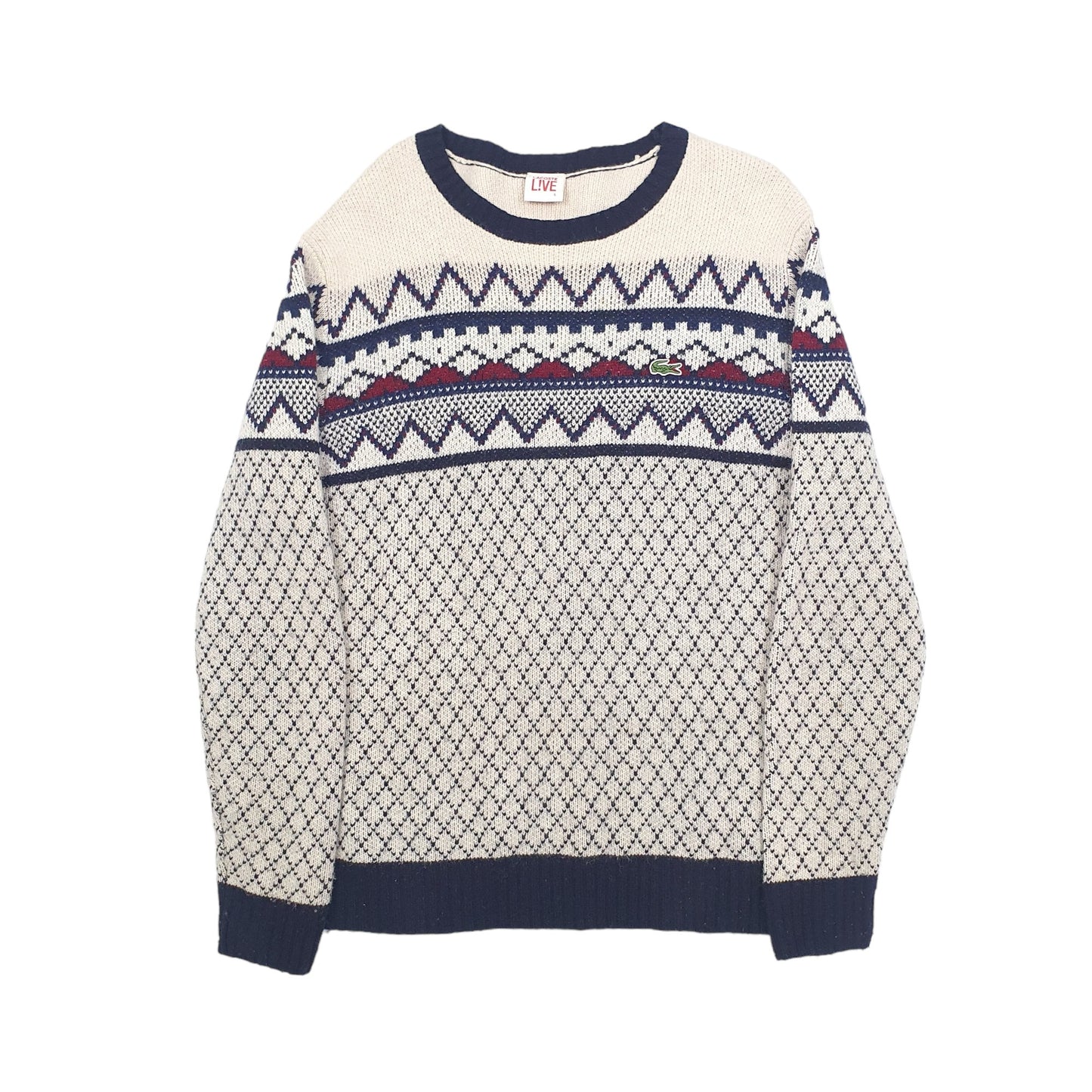 Lacoste Live Crewneck M Cream