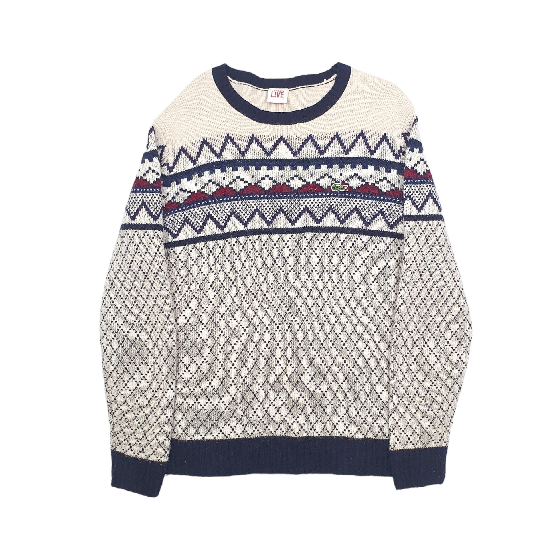 Lacoste Live Crewneck M Cream