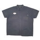 Mens Black Dickies Workwear Short Sleeve Shirt